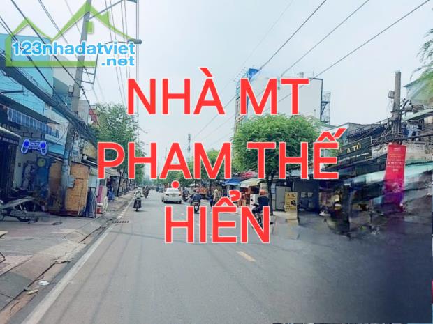 Bán nhà MTKD 148m2 2 tầng giáp Phạm Thế Hiển  phường 4 quận 8 giá 26 tỷ