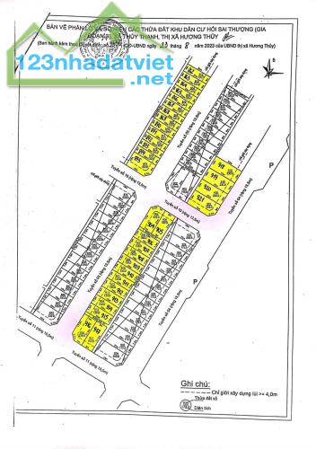 Bán đất 150m2 KQH Hói Sai Thượng, Thuỷ Thanh, TX. Hương Thuỷ, ngay bên cạnh Đại học FPT - 2