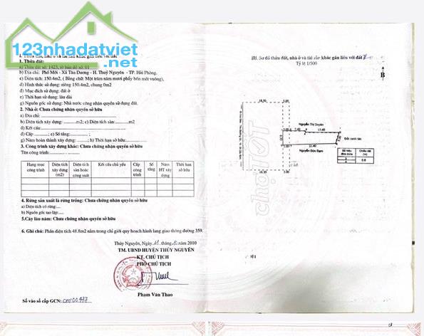 Bán Nhà 3 Tầng Mặt Tiền Đường 359, Vị Trí Trung Tâm Hành Chính Huyện - 4