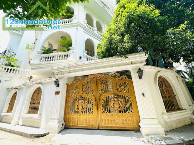 Biệt Thự Khu Vip Tướng Tá Quan Hoa Cầu Giấy 185m2 Mt 22m Lô Góc Thang Máy Ở Sướng - 5