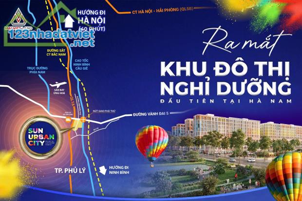 ĐẠI DỰ ÁN THÀNH PHỐ THỜI ĐẠI VÀ ÁNH SÁNG - SUN URBAN CITY HÀ NAM - 4