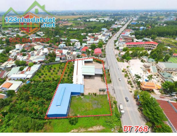 Bán cây xăng 4369m2 mặt tiền đường ĐT-768 xã Bình Hòa đang cho thuê 1.5 tỷ/năm giá 70 tỷ - 2