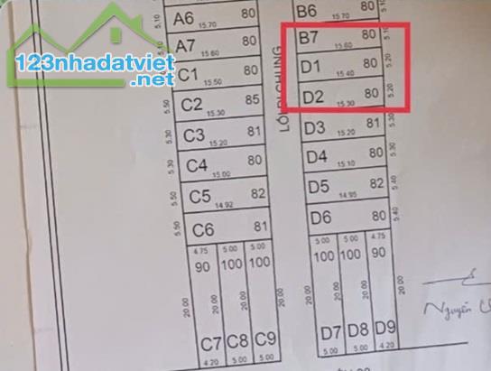 Chính chủ bán đất xã Quảng Tiến, Trảng Bom, Đồng Nai; 530tr/lô; 0937508795 - 2