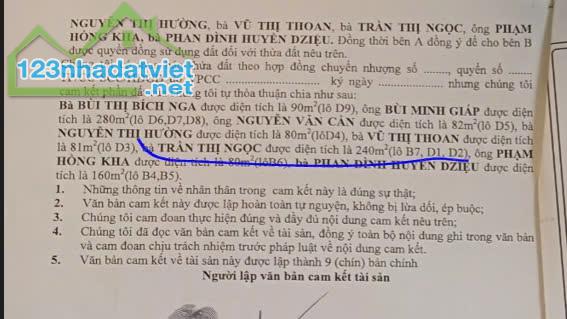 Chính chủ bán đất xã Quảng Tiến, Trảng Bom, Đồng Nai; 530tr/lô; 0937508795