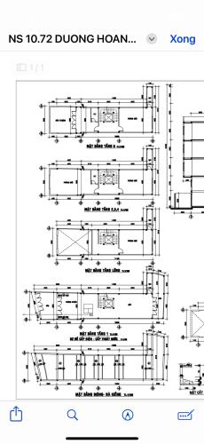 Bán nhà 1 trệt 1 lầu cũ,  đường Hoàng Hoa Thám, phường 7, Bình Thạnh. Có GPXD: 7 TẦNG