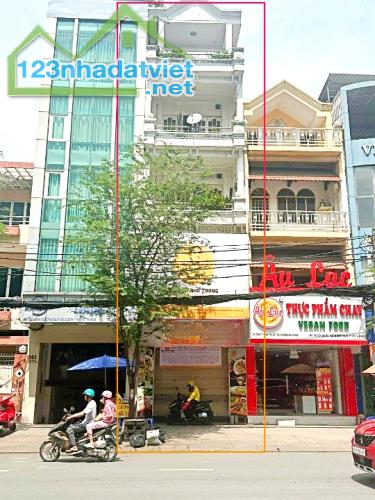 Cho thuê nhà 163 Nguyễn Gia Trí, P25, Quận Bình Thạnh. Trệt, 4 lầu(4x20) 400m2 chỉ 75tr