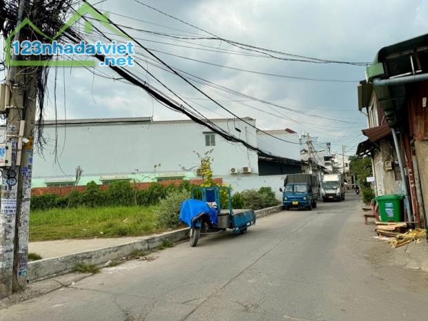 BÁN ĐẤT NGAY TRƯỜNG NGUYỄN HỮU CẦU TRUNG CHÁNH HÓC MÔN HẺM 6M 67,5M2 TIỆN KINH DOANH - 2