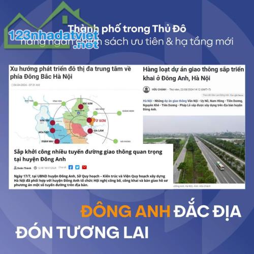 DỰ ÁN VINHOMES CỔ LOA - SẢN PHẨM BIỆT THỰ, NHÀ PHỐ, NHÀ LIỀN KỀ - 1