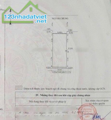 Bán nhà cấp 4 ngõ ô tô Hùng Duệ Vương, Thượng Lý, Hồng Bàng, Hải Phòng. 50m2- 4 tỷ - 1