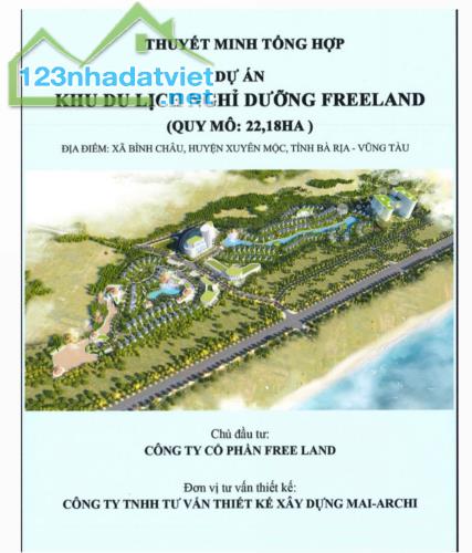 Chuyển nhượng dự án khu du lịch nghỉ dưỡng Freeland 22ha,  Xuyên Mộc, Vũng Tàu - 3