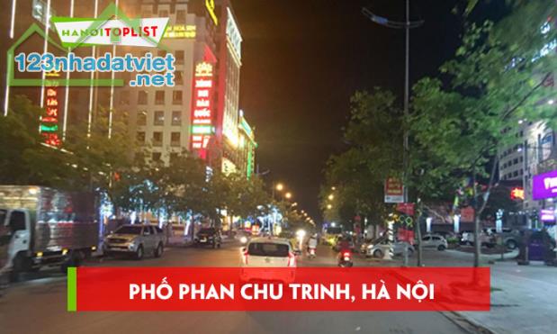 Bán nhà mặt phố Phan Chu Trinh - Hoàn Kiếm - 60m , kinh doanh , đường ô tối 4 làn . 30 tỷ - 1