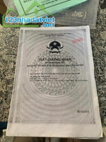 Chính Chủ Bán Nhà Cấp 4 HXH Tại E2/17, Đường Ấp 3, Xã Vĩnh Lộc B, Huyện Bình Chánh, TP.HCM - 1