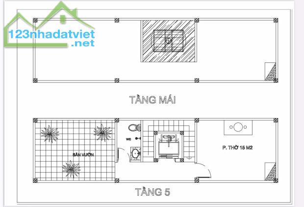 Bán Nhà Yên Vĩnh - Kim Chung, 47m2*5,5Tầng, Ngõ thông, ôtô con lùi cửa oto tránh chỉ 40m. - 3