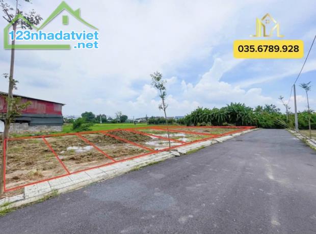 BÁN LÔ ĐẤT 2 MẶT TIỀN. GIÁ 1 TỶ 520 GẦN BỜ KÈ BỬU LONG - 1