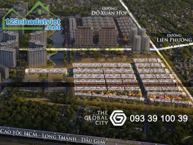 Biệt Thụ Shop 5 tầng Global City, đang bàn giao Sổ sẵn,Hđ thuê giá trị lớn  5 căn vị trí - 3