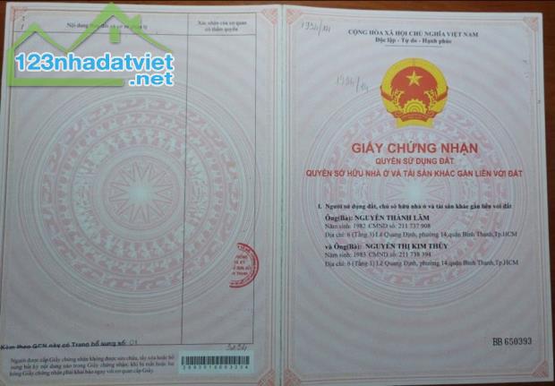 CHÍNH CHỦ CẦN BÁN Căn Hộ Ngay Trung Tâm Quận Bình Thạnh, Hồ Chí Minh – GIÁ CỰC TỐT - 1