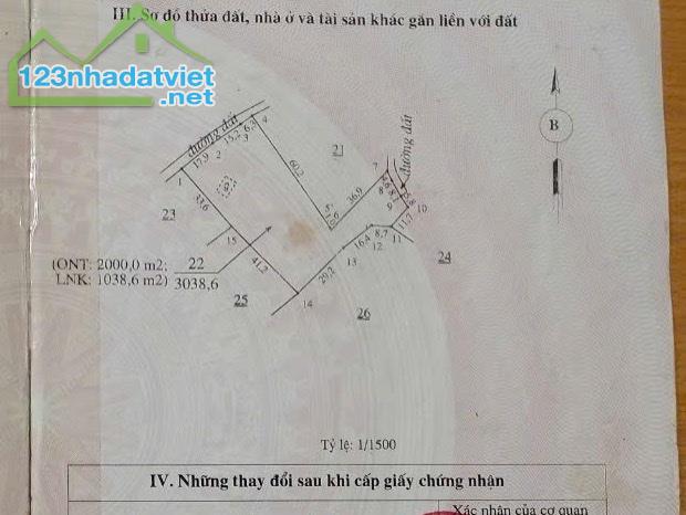 MUỐN BÁN LÔ ĐẤT CHA ÔNG ĐỂ LẠI  ngọc lương yên thủy hòa bình  3.038,6m2 (nhà 2 tầng xây rồ