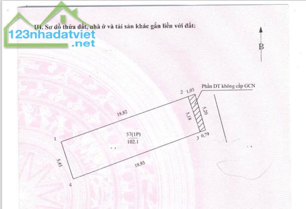 Bán đất tặng nhà Giải Phóng, Ô tô tránh, Building,dt 102m, 5.2m mặt, Giá 14.5tỷ 0796193699