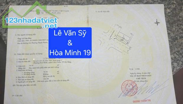 🔴💥Bán Lô góc hiếm có Lê Văn Sĩ và Hòa Minh 19 sát Hồ Tùng Mậu - 2