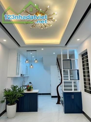 Bán Nhà Tân Lập Đan Phượng, 33m2*5Tầng, Ngõ thông chỉ 10m ra đường oto tránh hồ điều hòa. - 4