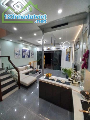 NHÀ ĐẸP NGUYỄN AN NINH, 42M2 5 TẦNG MỚI 7,5 TỶ - 3