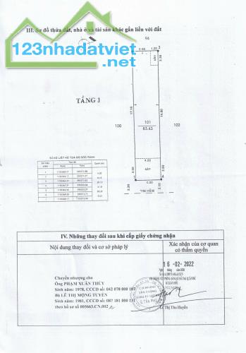 👑👑NHÀ HẺM XE TẢI TÂN HƯƠNG, Q. TÂN PHÚ - 4M x 21M - 7.45 TỶ BL 🏣 🏣 - 5