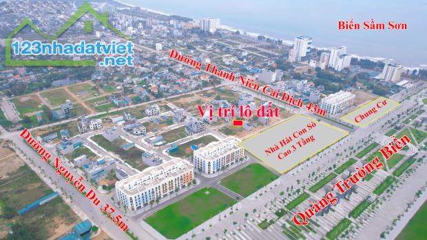 Đầu Tư Thông Minh - Lô Đất Cách Biển Sầm Sơn 400m, Hưởng trọn tiện ích Sun Group - 5