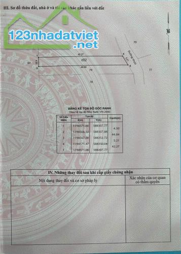 Bán đất Đinh Đức Thiện, Bình Chánh, Sổ Riêng, 4.5x45m, công nhận đủ. - 2