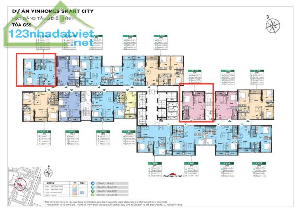 Bán căn hộ hiếm chính chủ 1 PN dự án GS5 Vinhome smartcity - 2