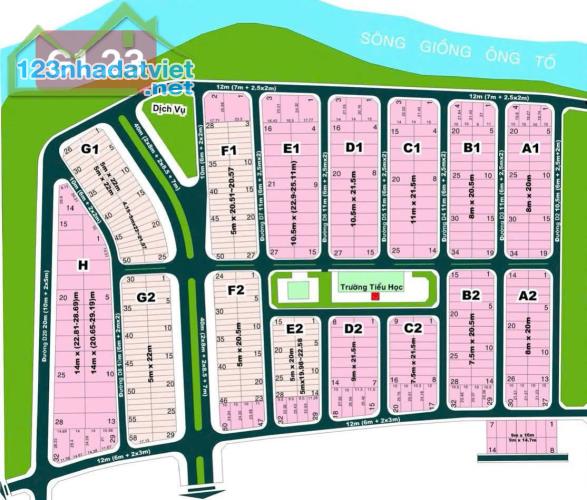 Cần chuyển nhượng gấp lô G1.23 dự án công ty Thế Kỷ 21 - đường Trương Văn Bang - gần UBND - 3