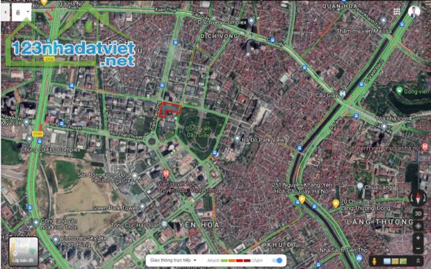 Cần Chuyển nhượng dự án tòa nhà TMDV & CHCC mặt phố Trần Thái Tông, Cầu Giấy, HN.