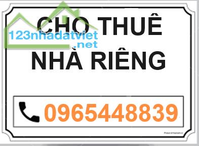 Cho thuê nhà 60m tại ngõ Mai Hương Bạch Mai, HBT, 12tr/th; 0965448839