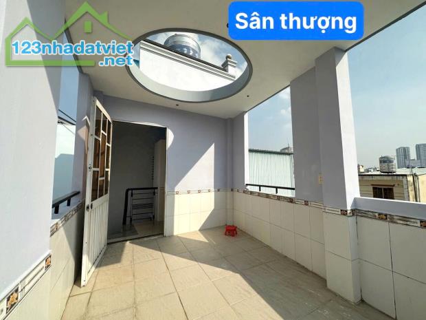 Nhà 3 tầng nở hậu hẻm Nguyễn Duy thông Hưng Phú P9Q8. Giá 2,58 tỷ TL ít - 4