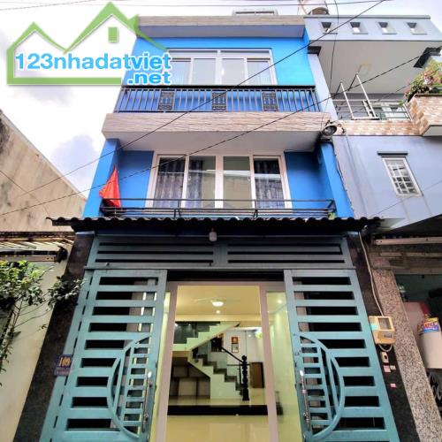 NGÂN HÀNG THANH LÝ NHÀ HẺM ÔTÔ 6m 64m²-2tỷ950 Đ Thiên Phước P9 Quận Tân Bình HĐ thuê 16tr/