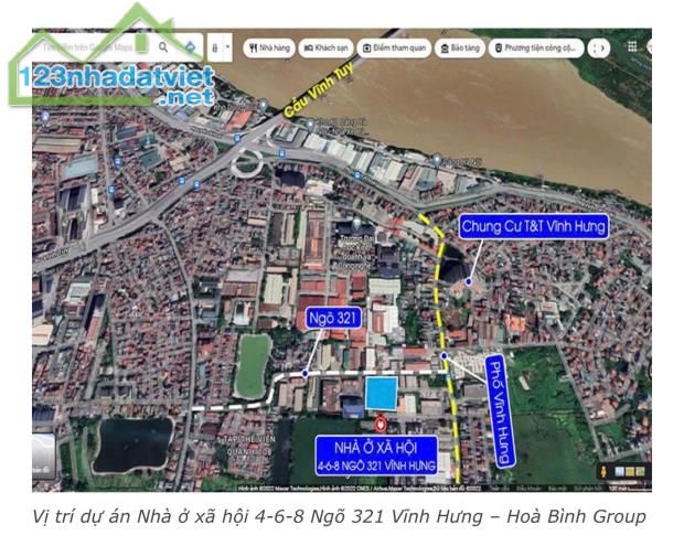 CHUNG CƯ 4-6-8 VĨNH HƯNG - TIỆN ÍCH CAO CẤP - VĂN MINH - HIỆN ĐẠI - 70m2 - 1.61 tỷ - 2