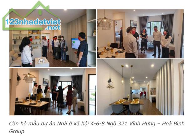 CHUNG CƯ 4-6-8 VĨNH HƯNG - TIỆN ÍCH CAO CẤP - VĂN MINH - HIỆN ĐẠI - 70m2 - 1.61 tỷ - 3