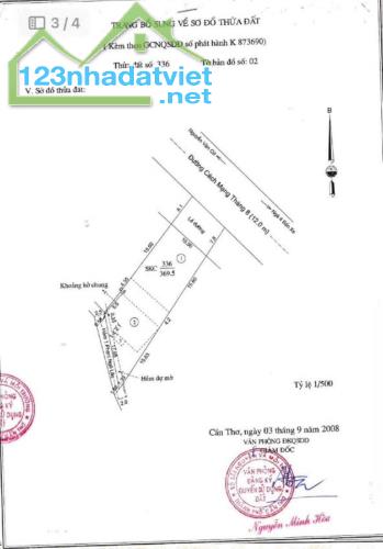 Đất lớn mặt tiền Cách Mạng Tháng 8, Q.Ninh Kiều, Cần Thơ - 38 tỷ - 5