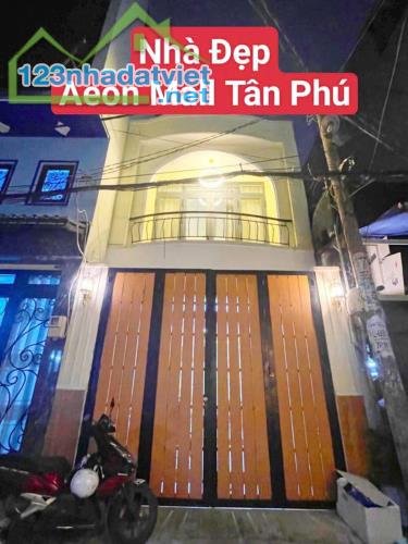 💥ĐỐI DIỆN AEON TÂN PHÚ - 1/HẺM 7M XE HƠI - 49M2, 2 TẦNG - KẾ BÊN TÂN PHÚ👉5 TỶ