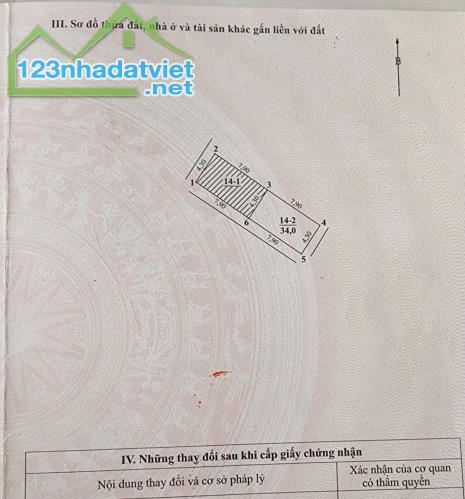 CĂN GÓC NGÕ THÔNG CÁC NGẢ, PHAN TRỌNG TUỆ, THANH TRÌ 34M2, 5 TẦNG, MT 4.3M CHỈ NHỈNH 7 TỶ - 4