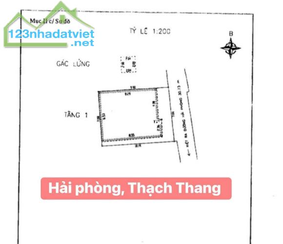 GIÁ BÁN NHANH ĐẤT ĐẸP kiệt HẢI PHÒNG ngang 7M trung tâm Hải Châu - 2