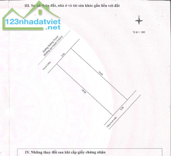 🏩 Bán nhà mt Dương Thanh, Sơn Trà, 90m2, giá 5.x tỷ tl