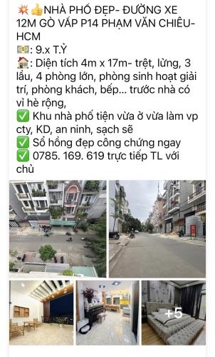 SIÊU PHẨM MỚI MẶT TIỀN-DÒNG TIỀN THỤ ĐỘNG 50TR/TH - THANG MÁY -NGUYỄN VĂN KHỐI-GÒ VẤP. HCM - 8