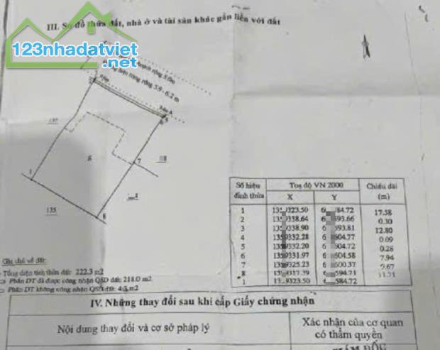 Hạ 1 tỷ đồng bán nhanh lô đất đẹp phù hợp xây căn hộ cao cấp cạnh biển, dt 222m ngang 12m - 5