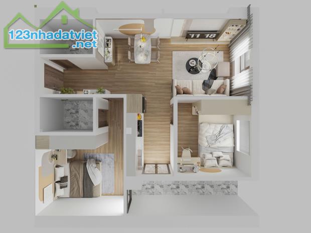 Bán gấp căn hộ 70m² view Hồ, full nội thất cao cấp tại tòa HH02A KĐT Thanh Hà Cienco 5