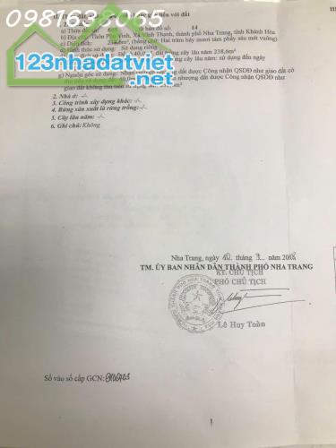 Hàng Hiếm Cần Bán, Phù Hợp Tách Thửa, Cách Đường Lương Định Của Chỉ 30m,  Xã Vĩnh Thạnh, - 1