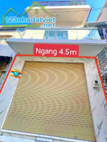 👉4.2 TỶ🚦ĐH VĂN HIẾN - ÂU CƠ - NGANG 4.5M, 3 TẦNG - HẺM GẦN 4M XE HƠI