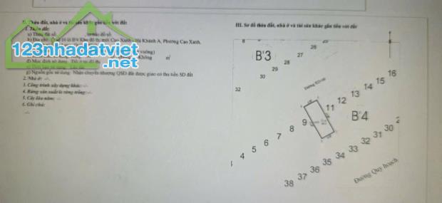 Bán Lô B’4-10 Khu Rẻ Quạt Vựng Đâng,P.Yết Kiêu. DT:90m2,MT:6m.H:TB !!