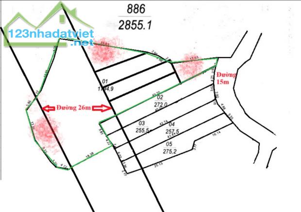 BÁN GẤP KHU ĐẤT ĐẸP TẠI PHƯỜNG TRÙ HỰU - THỊ XÃ CHŨ