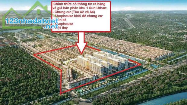 ĐẠI DỰ ÁN THÀNH PHỐ THỜI ĐẠI VÀ ÁNH SÁNG - SUN URBAN CITY HÀ NAM. LIÊN HỆ EM HÙNG: - 1