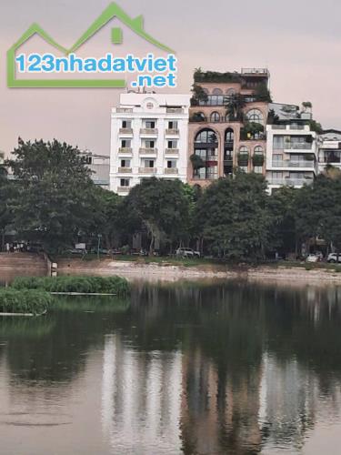 BUILDING MẶT PHỐ - VIEW HỒ ĐỒNG LẦM - 10 TẦNG 1 TUM (2 HẦM) - THÔNG SÀN - 2 THANG MÁY - GP